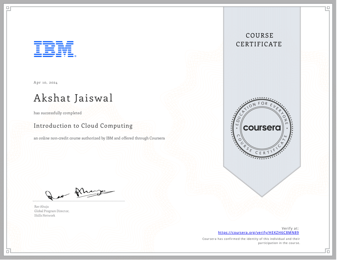 Certificate Image